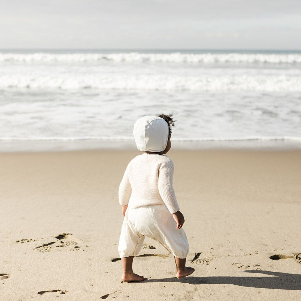 Bebe Ivory Bonnet By Briar Baby