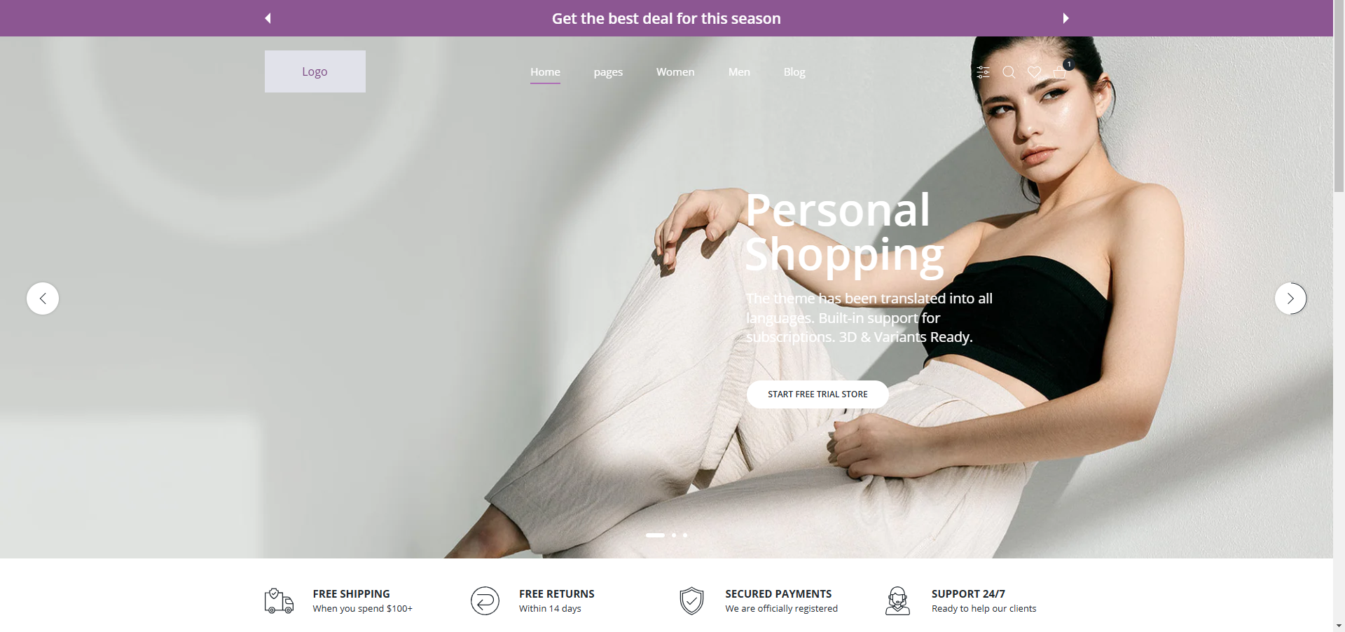 banner slideshow
