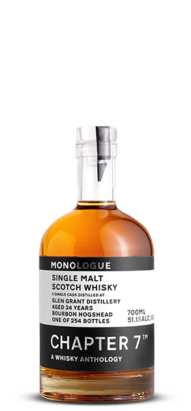 Chapter 7 Monologue 24 Year Old Glen Grant 1998 Single Malt Scotch Whisky