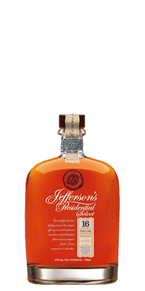 Jefferson’s Presidential Select 16 Year Old Twin Oak Bourbon