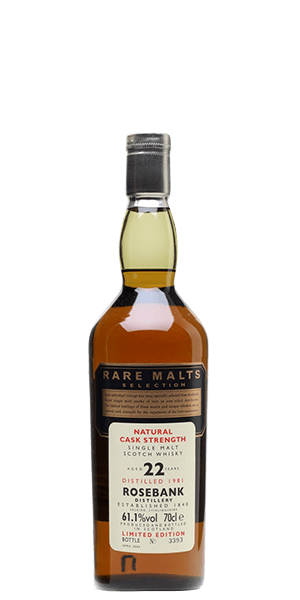 Rare Malts Rosebank 22 Year Old 1981