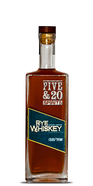 Five & 20 Straight Rye Whiskey