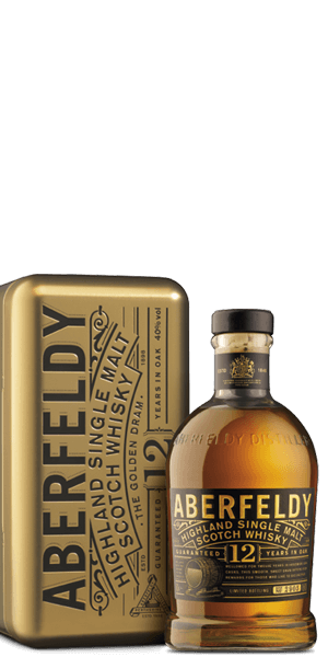 Aberfeldy 12 Year Old Gold Bar Gift Pack