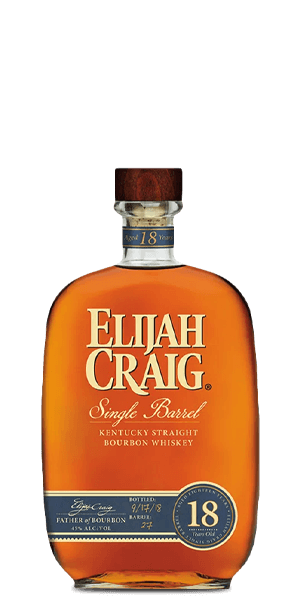 Elijah Craig Single Barrel 18 Year Old Bourbon