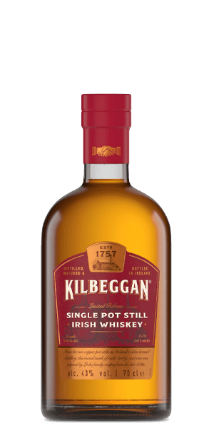 Kilbeggan Single Pot Still Irish Whiskey