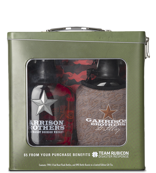 Garrison Brothers Boot Flask 2-Pack Gift