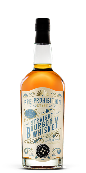 Black Button Pre-Prohibition Style Straight Bourbon Whiskey