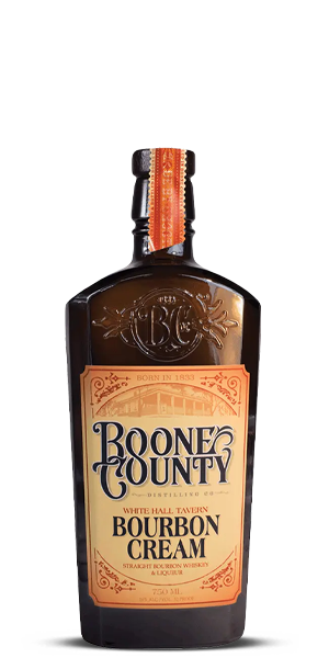 Boone County Whitehall Bourbon Cream Straight Bourbon Whiskey & Liqueur