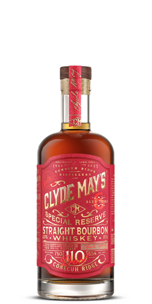 Clyde May’s 6 Year Old Straight Bourbon Whiskey