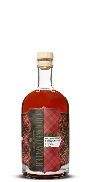 Crooked Water Minneapple Bourbon & Port Wine Casks Finish Apple Brandy