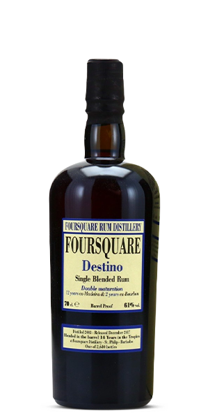 Foursquare 14 Year Old Destino 2003 Velier Rum