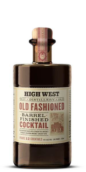 High West Old Fashioned Barrel Finished Cocktail