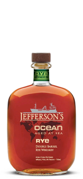 Jefferson’s Ocean Aged at Sea Double Barrel Voyage 26 Rye Whiskey