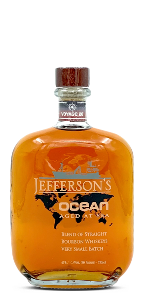 Jefferson’s Ocean Aged at Sea Voyage 28 Bourbon Whiskey