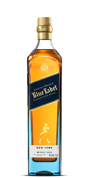 Johnnie Walker Blue Label, New York