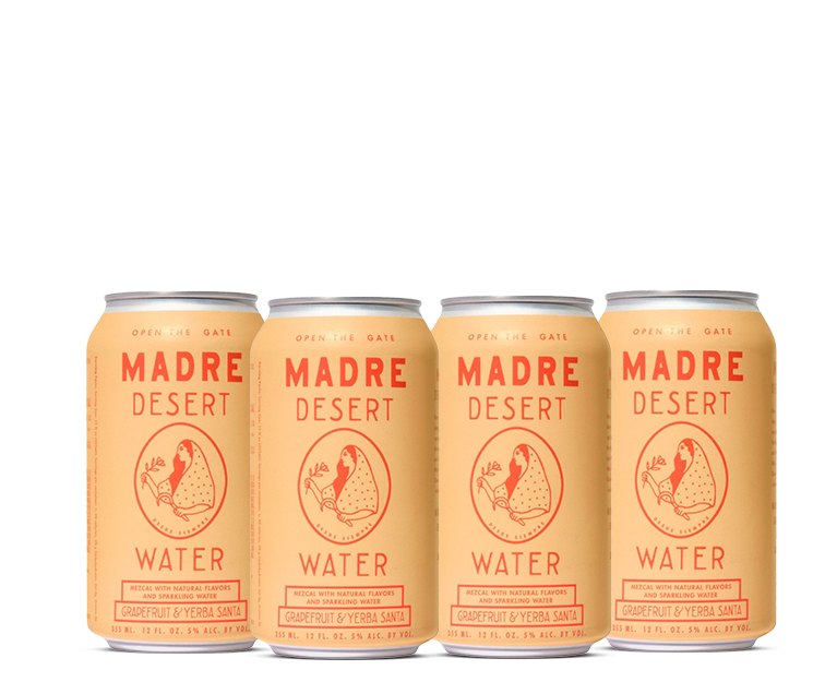 Madre Desert Water Grapefruit & Yerba Santa (4-Pack)