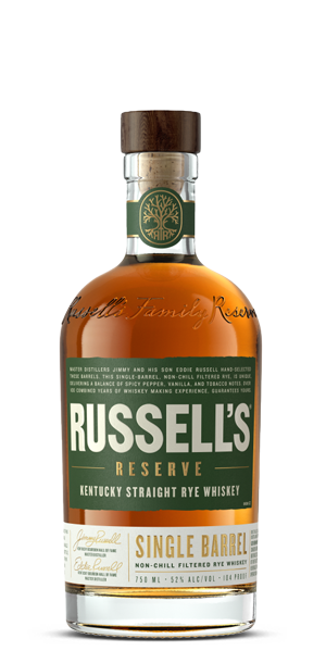 Russell’s Reserve Single Barrel Kentucky Straight Rye Whiskey