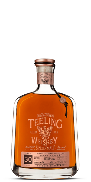 Teeling 30 Year Old Single Malt Irish Whiskey