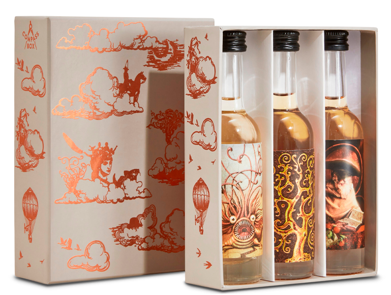 Compass Box Malt Whisky Collection Gift Set