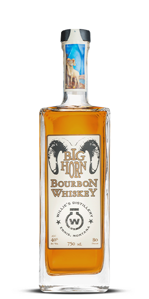 Willie’s Bighorn Bourbon Whiskey