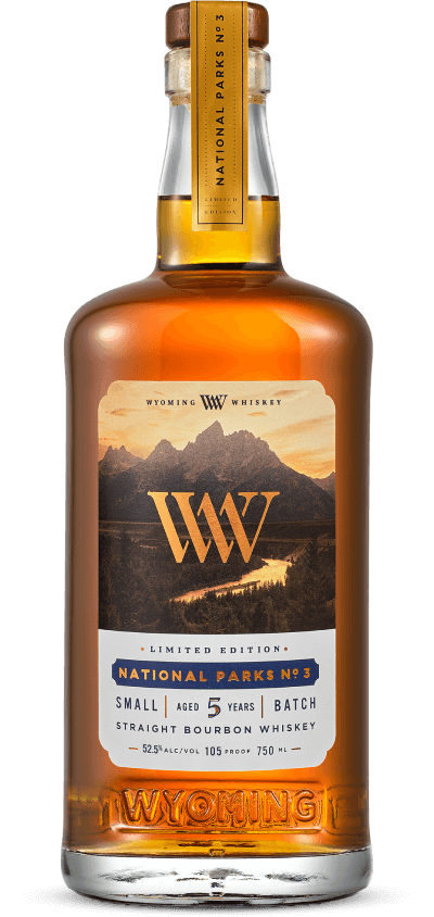 Wyoming Whiskey National Parks No.3 Bourbon Whiskey