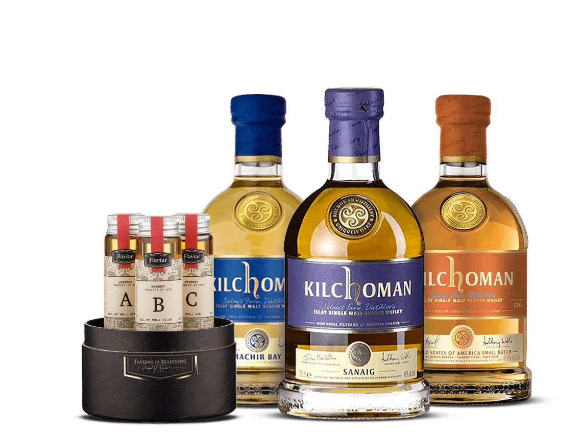 Kilchoman Whisky Flight