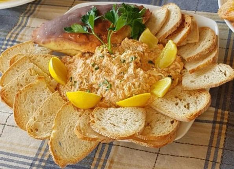 Ensalada de Buey de mar al estilo Mariscos Galicia