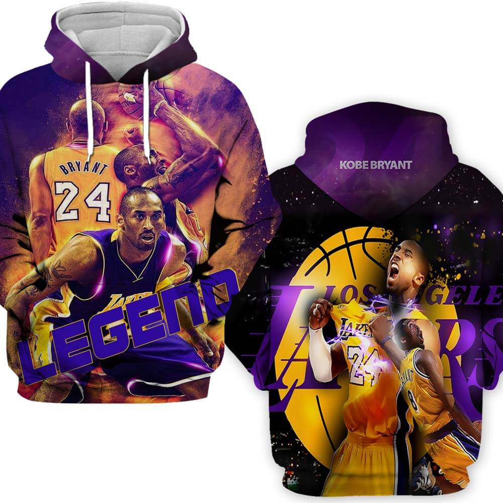 kobe bryant lakers hoodie