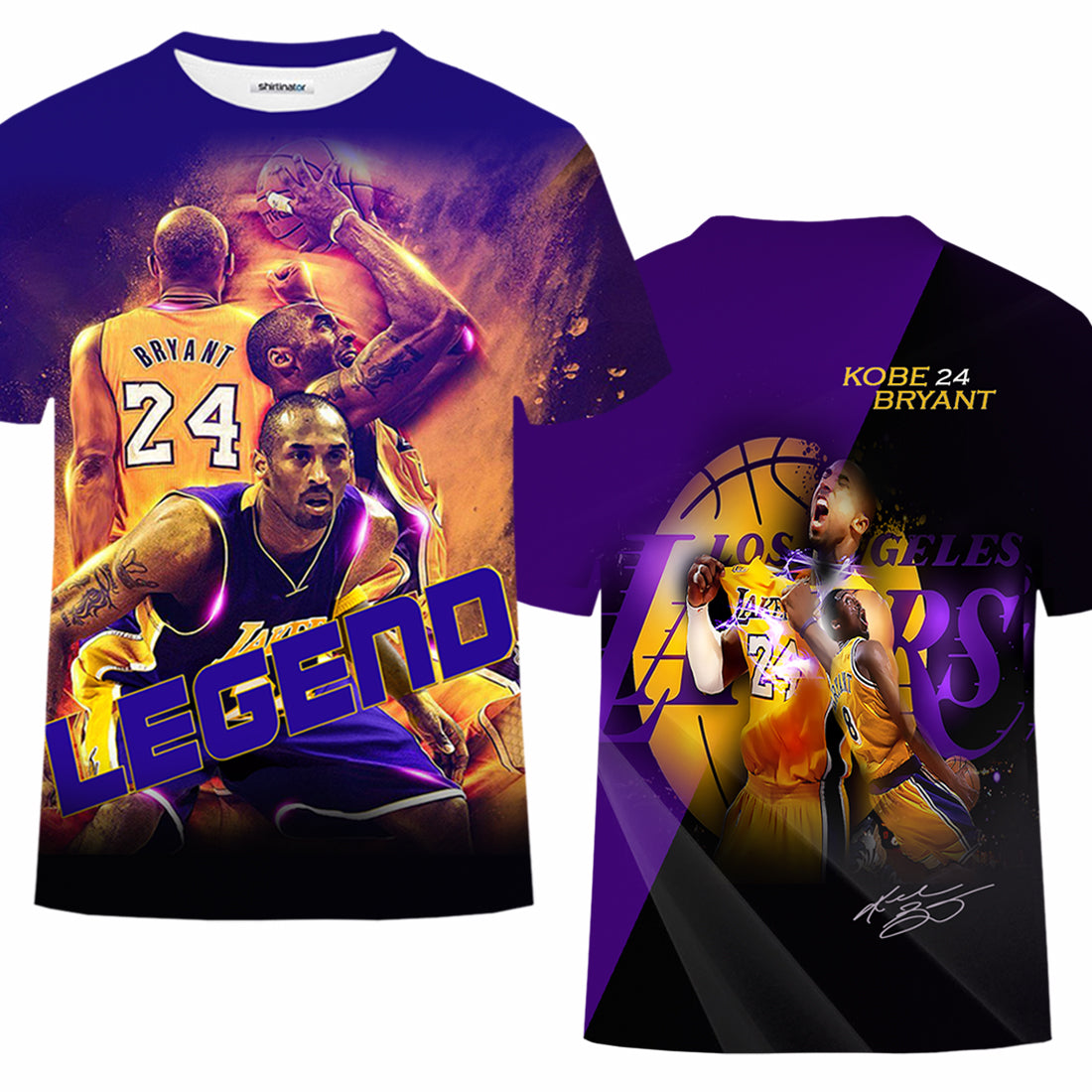 kobe bryant shirt nba