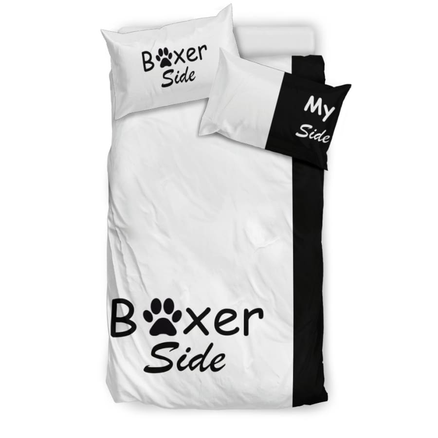 Boxers Side My Side Bedding Set Eagles Patriots Steelers Gear