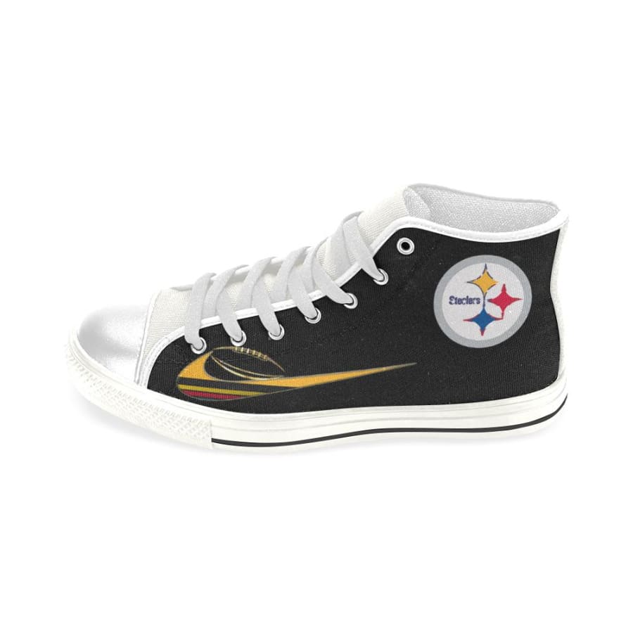 Pittsburgh steelers High Top Shoes, Nfl Dilly Dilly steelers High-top Black  White – Eagles, Patriots