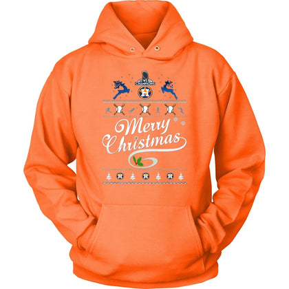 neon orange champion hoodie