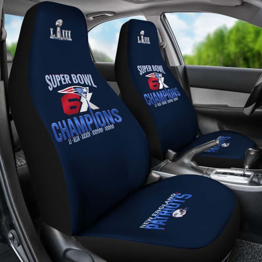 New england patriots Car Seat Covers, Nfl 6X champions Auto Accessory –  Eagles, Patriots