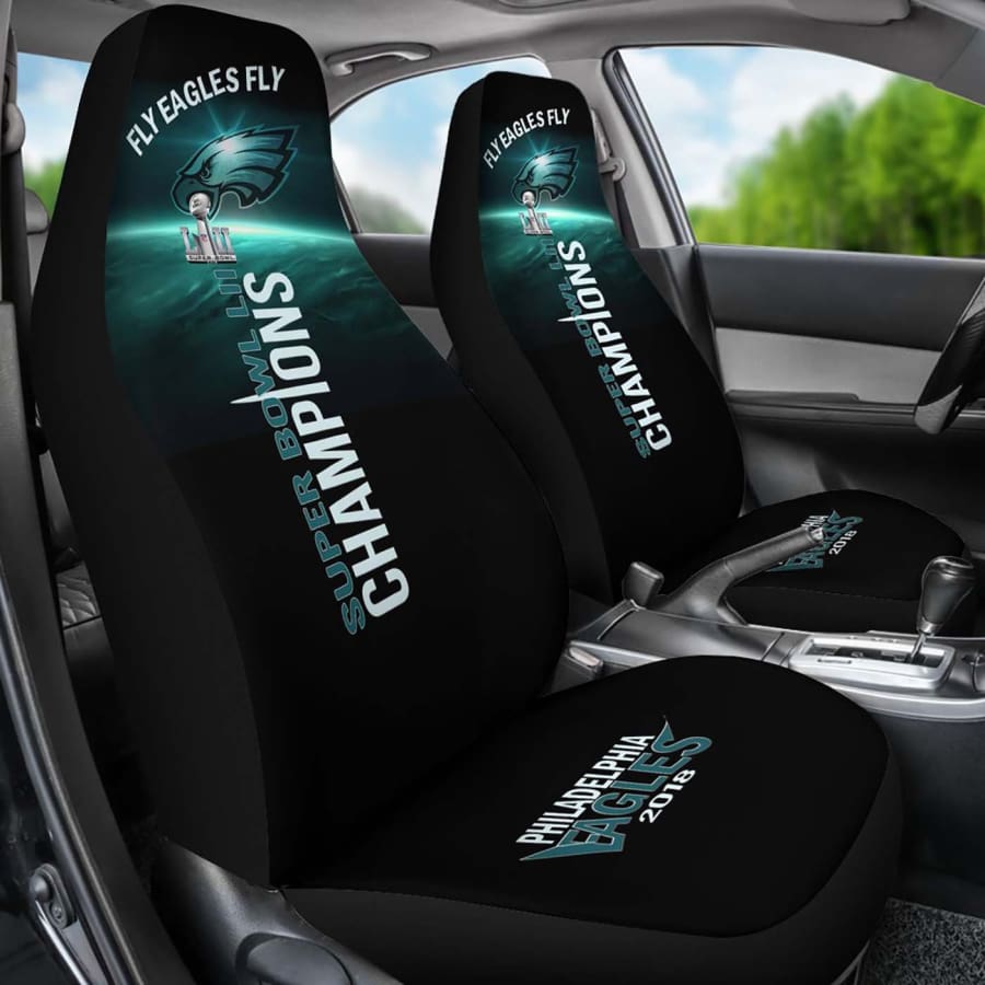 eagles car seat covers set