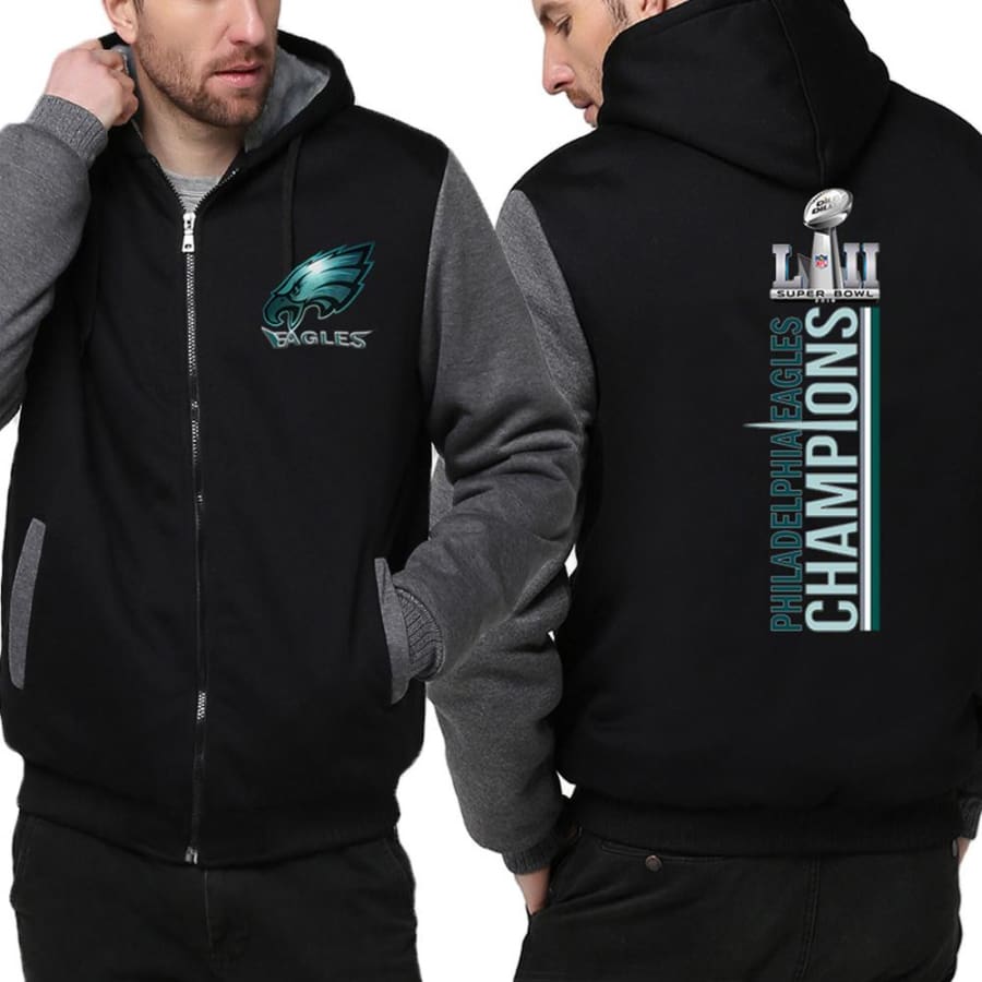 eagles black hoodie