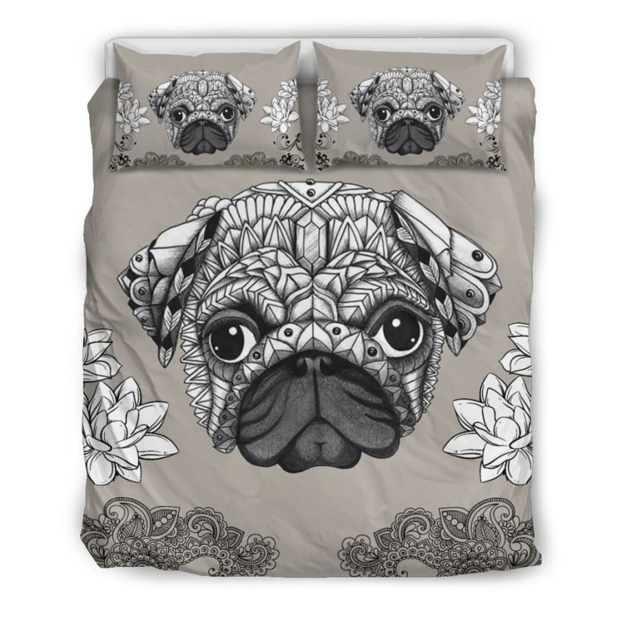 Pug Bedding Set Eagles Patriots Steelers Gear