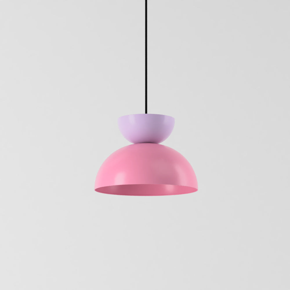 purple light fitting