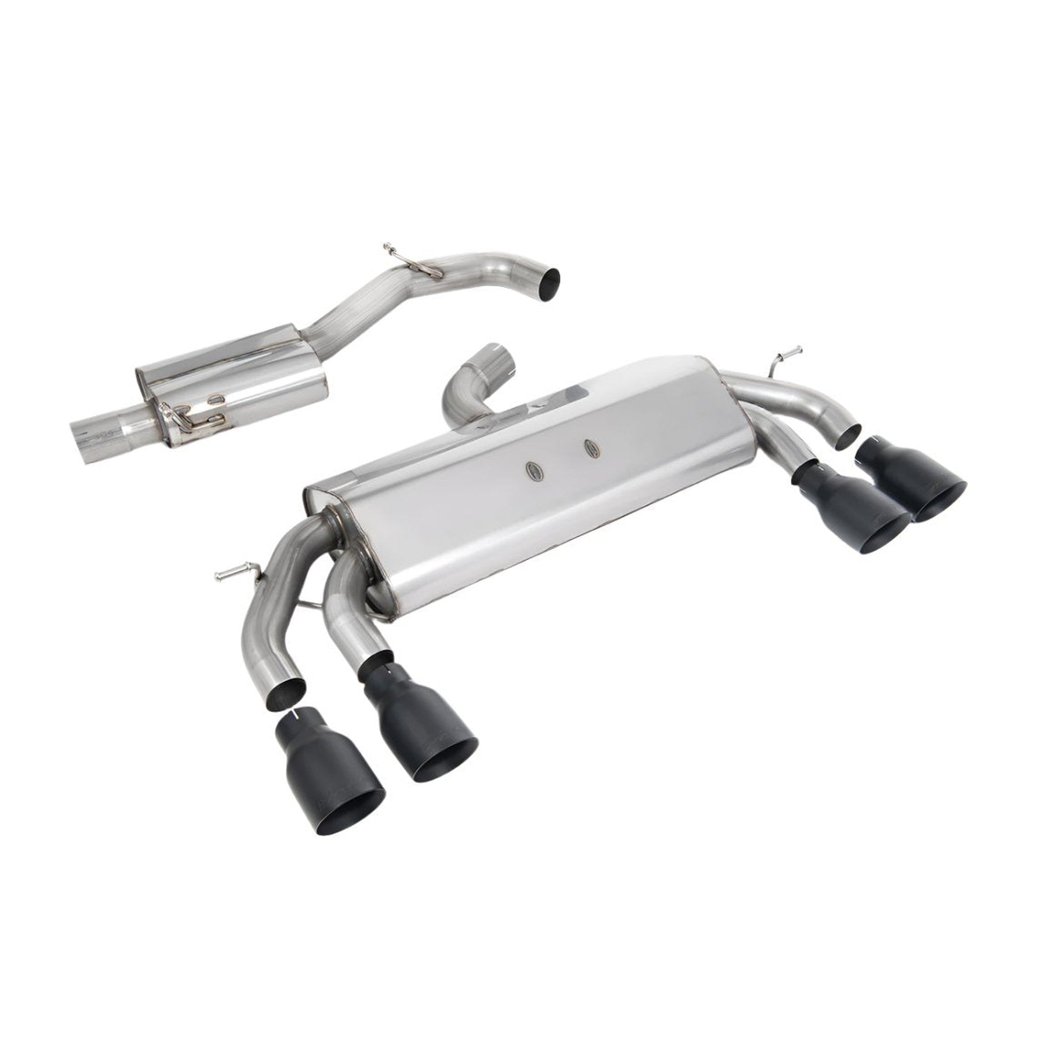 Milltek Non-Valved Resonated Catback Exhaust VW MK7.5 Golf R