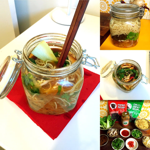 Instant Ramen with Jerky