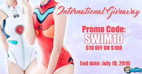 EVA Cosplay Swimsuit Giveaway