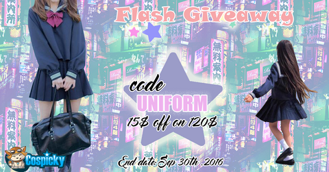 Student Uniform Seifuku Flash Giveaway