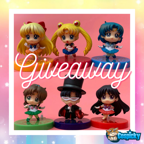 Chibi Sailor Moon Figures Giveaway