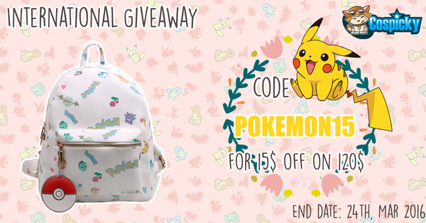 Pokemon Backpack International Giveaway