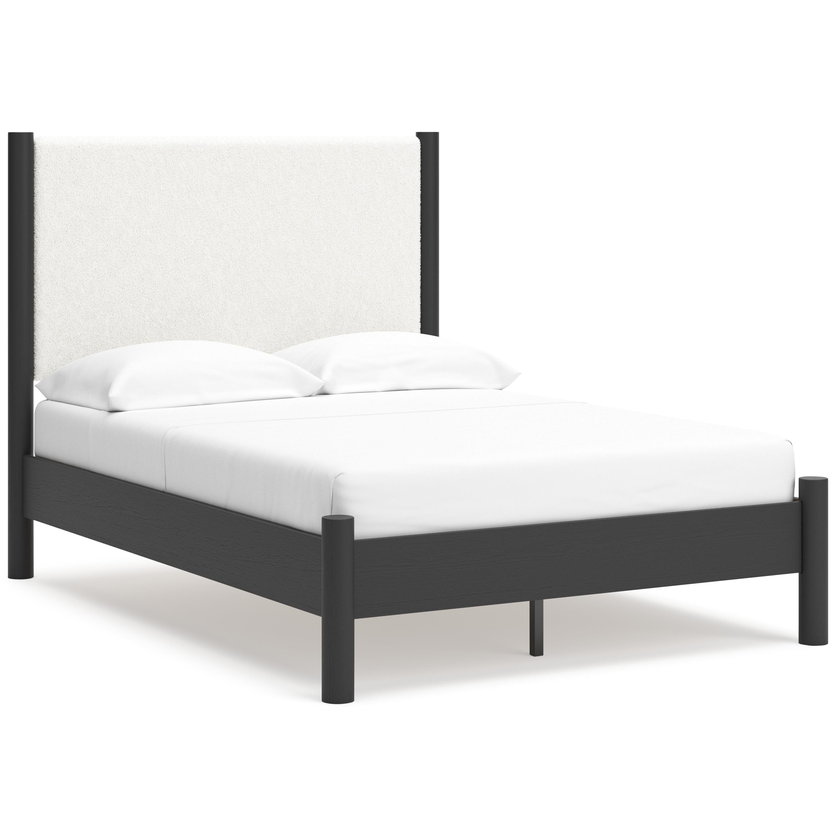 Signature Design by Ashley Cadmori B2616B3 Full Upholstered Panel Bed