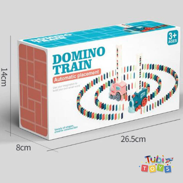 Tamaño del embalaje tren domino