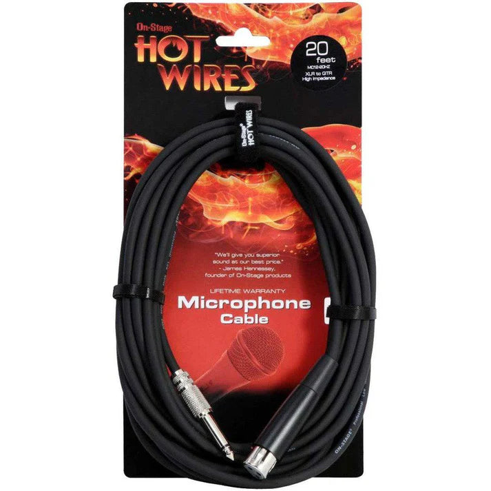 Hot Wire MC12-20XLR 20 Foot XLR Microphone Cable