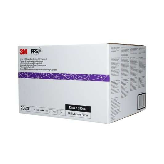 3M PPS Series 2.0 Spray Cup System Kit, 26312, Midi (13.5 fl oz