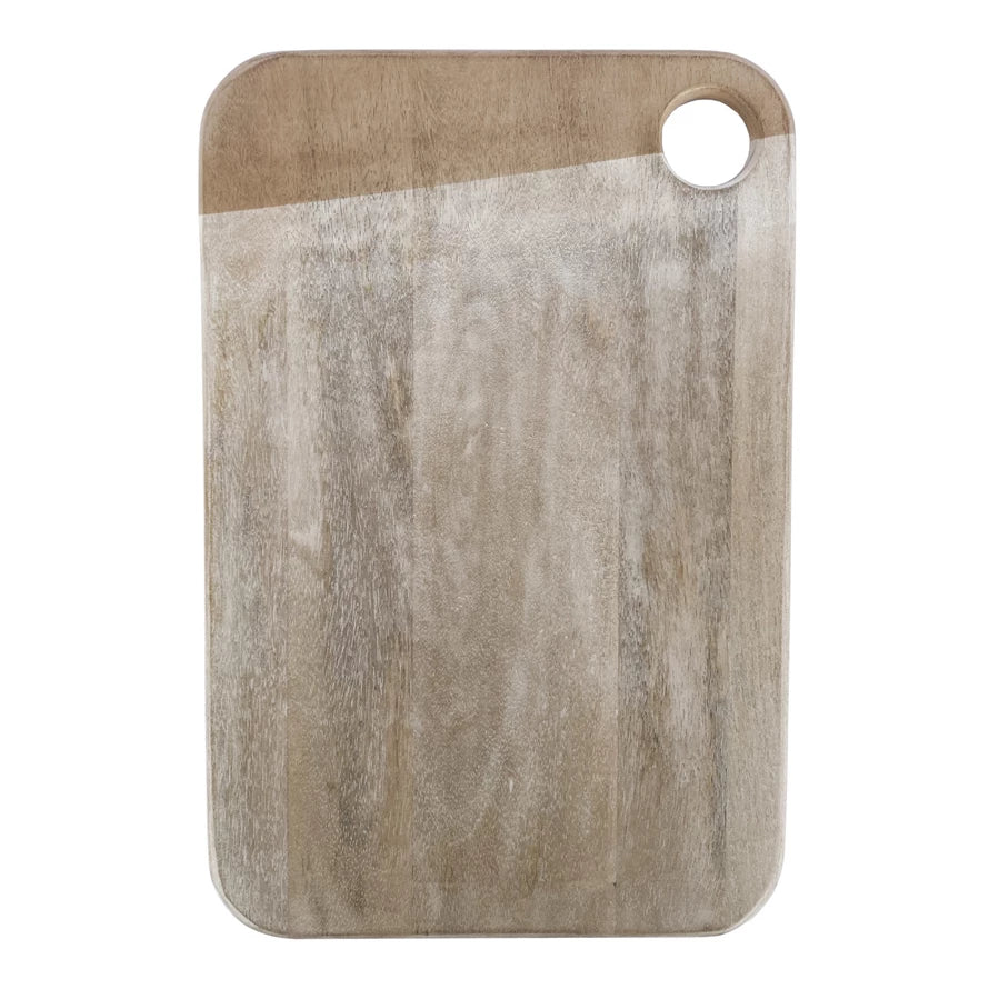 Oberlin Mango Wood Cutting Board with Handle