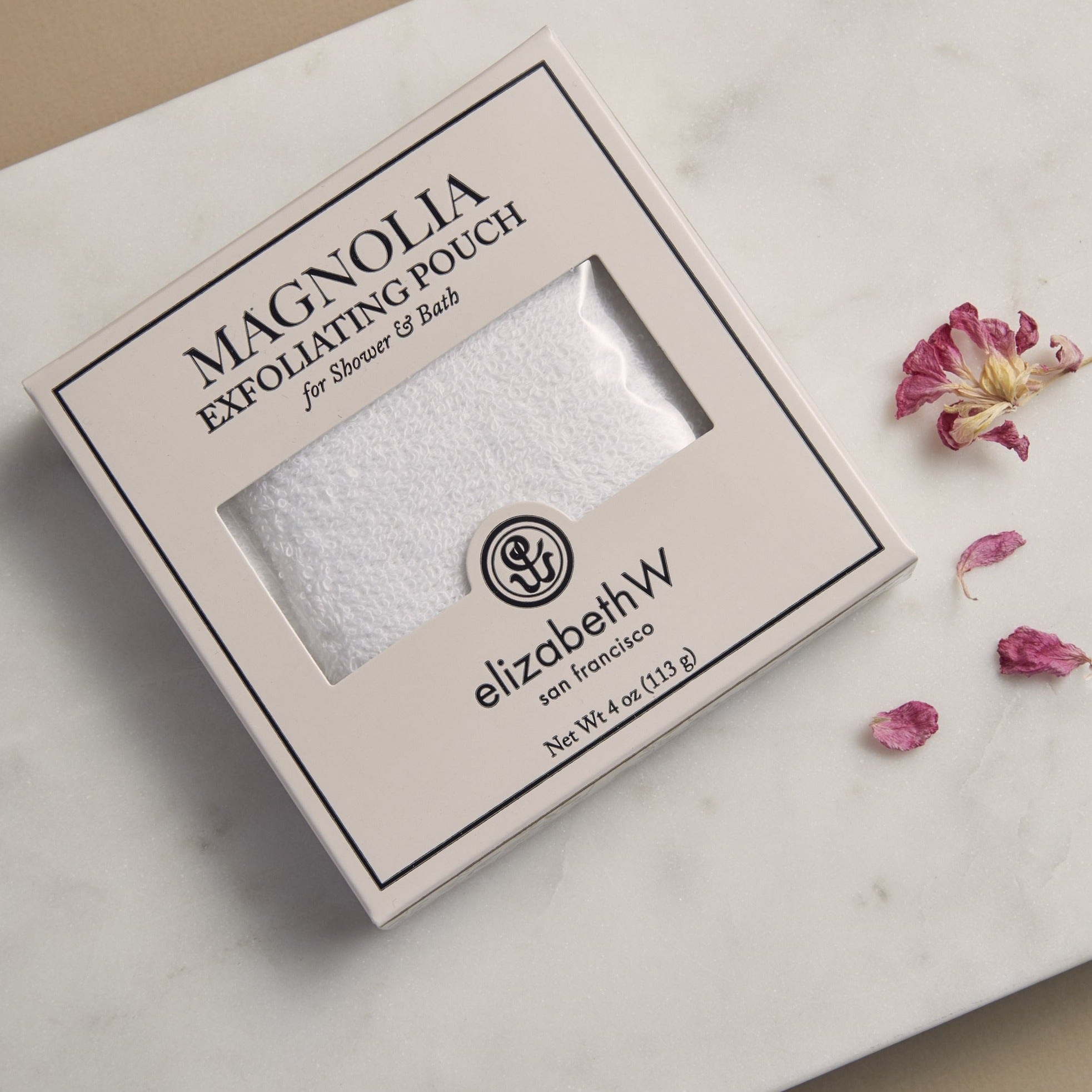 Magnolia Exfoliating Pouch