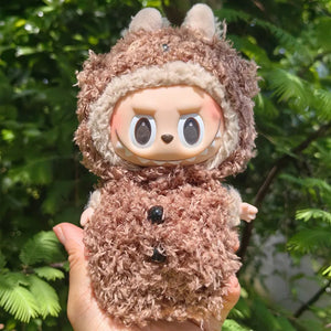Brown Bear Outfit (Labubu Not Included) - Kawaii Side